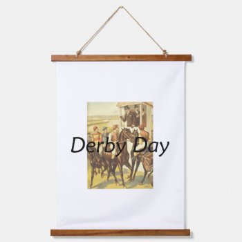 Top Derby Day Hanging Tapestry by teepossible at Zazzle