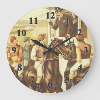 TOP Derby Day Large Clock