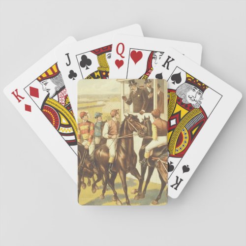 TOP Derby Day Playing Cards