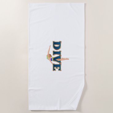 TOP Dive Beach Towel TOP Dive Beach Towel