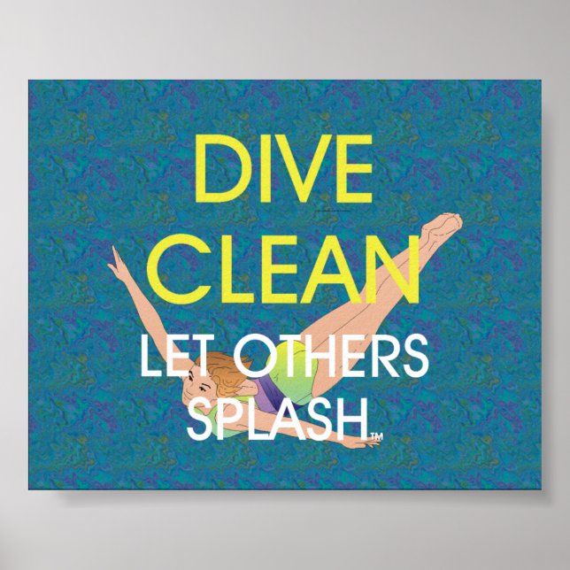TOP Dive Clean Poster (Front)