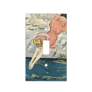 TOP Dive Girl Light Switch Cover