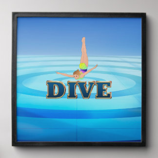 TOP Dive Peel And Stick Photo Tile