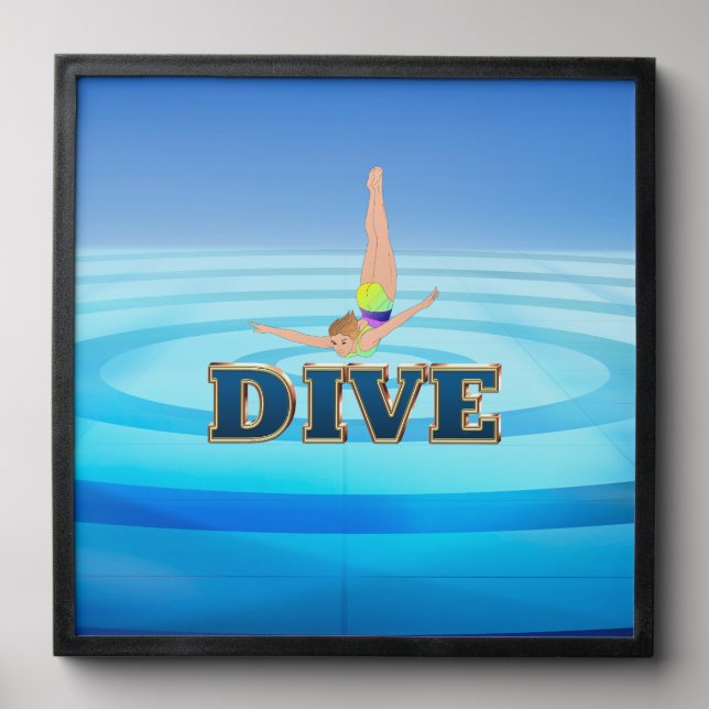 TOP Dive Peel And Stick Photo Tile (Front Set)