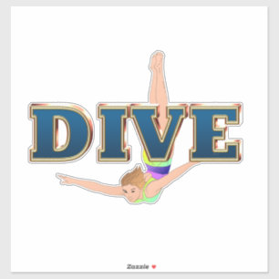 TOP Dive Sticker
