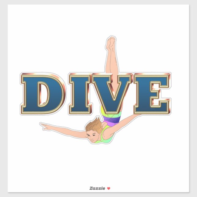 TOP Dive Sticker (Sheet)