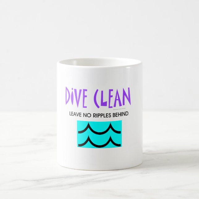 TOP Diving No Ripples Coffee Mug (Center)