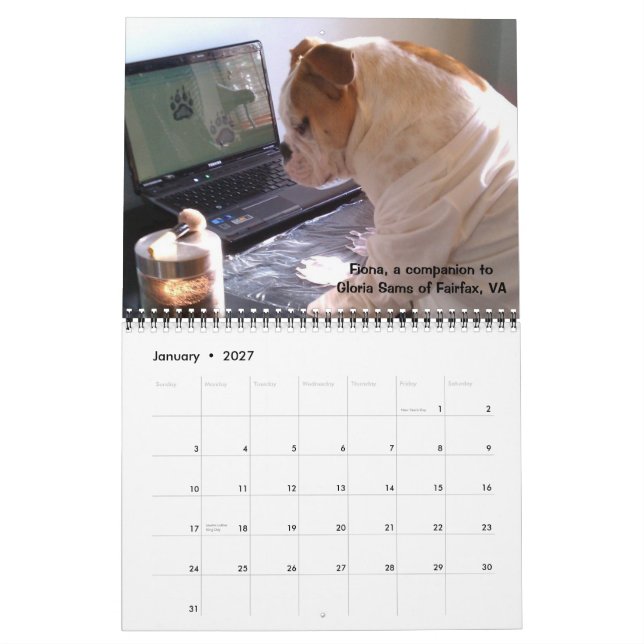 Top Dog: Canine Cop of the Year 2012 Calendar (Jan 2027)