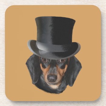 Top Dog Coaster by images2go at Zazzle