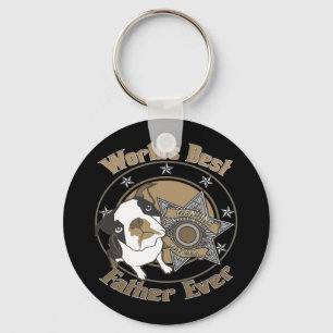 Top Dog Father Keychain