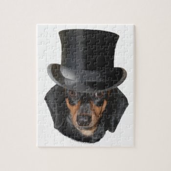 Top Dog Jigsaw Puzzle by images2go at Zazzle