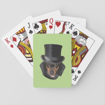 Top Dog Playing Cards by images2go at Zazzle
