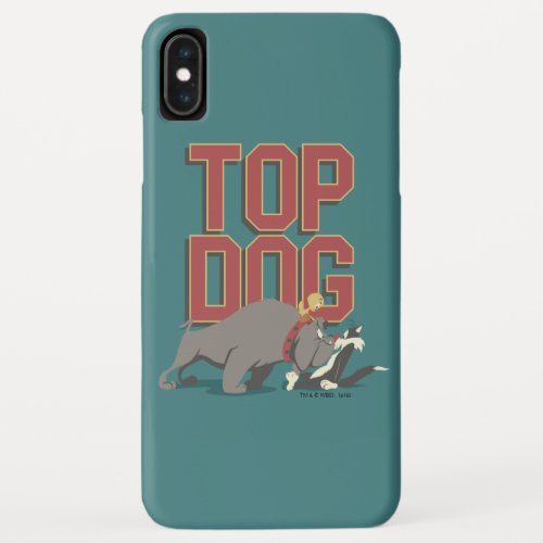 Top Dog Spike Guarding TWEETY From SYLVESTER iPhone XS Max Case