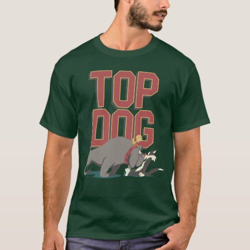 Top Dog Spike Guarding TWEETY From SYLVESTER T_Shirt