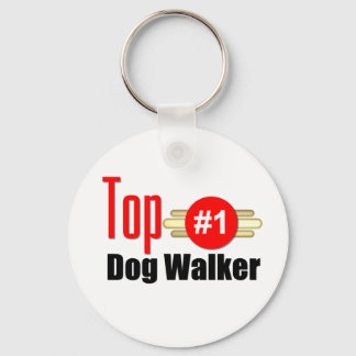 Top Dog Walker Keychain