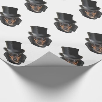 Top Dog Wrapping Paper by images2go at Zazzle