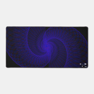 Top Down Dual Funnel Geometric Gaming Mouse Pad