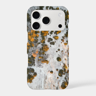 Top-down View Snowy Winter Forest iPhone 17 Pro Case