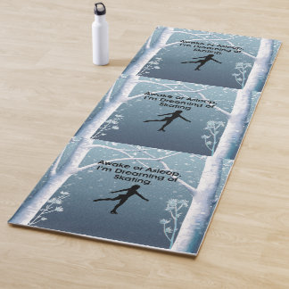 TOP Dreaming of Skating Yoga Mat