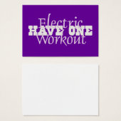 TOP Electric Workout (Front & Back)