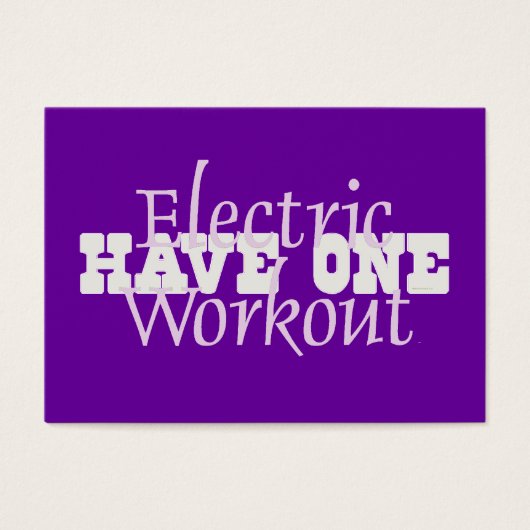 TOP Electric Workout (Front)