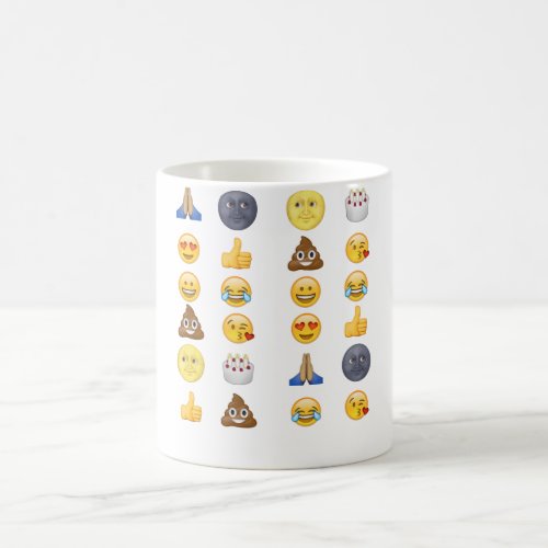Top emoji collection mug