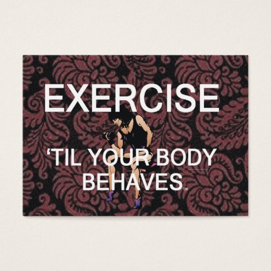 TOP Exercise Til Your Body Behaves (Front)