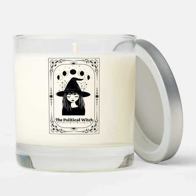 Top Feminist Gift Tarot Zodiac Liberal Progressive Scented Candle