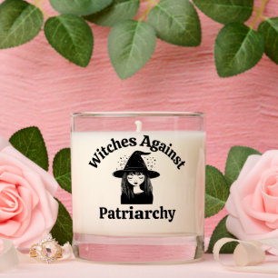 Top Feminist Gift Zodiac Witch Mystic Anti Trump Scented Candle