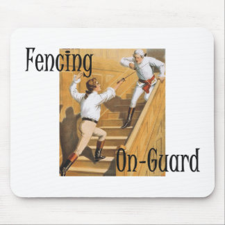TOP Fencing On-Guard Mouse Pad