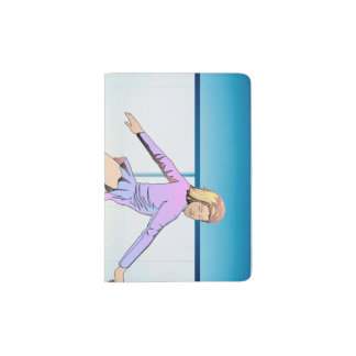 TOP Figure Skating Girl Passport Holder