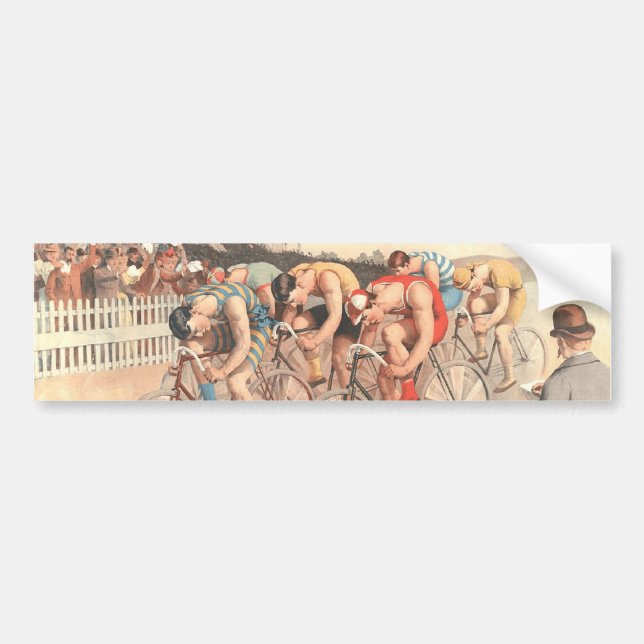 TOP Finish Line Bumper Sticker (Front)