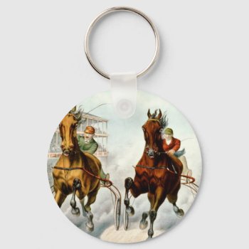 Top Finish Line Fanatic Keychain by teepossible at Zazzle