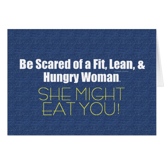 TOP Fit Lean Hungry Cards (Front Horizontal)