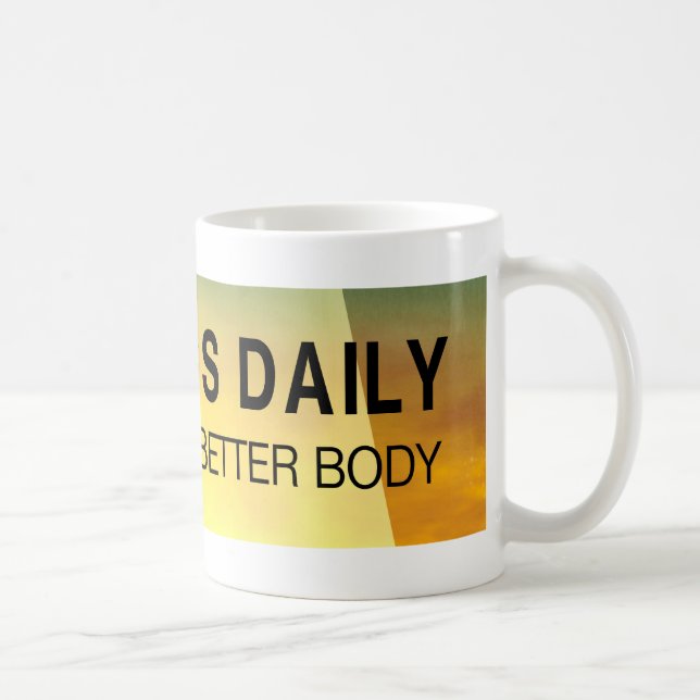 TOP Fitness Daily Coffee Mug (Right)