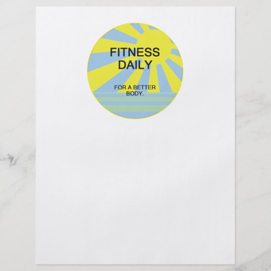 Fitness Daily Stationery