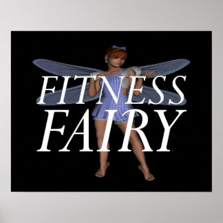 TOP Fitness Fairy Poster