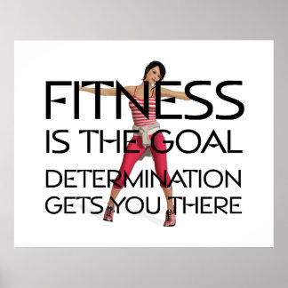 TOP Fitness Goal Poster