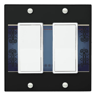 Top Flowblack, heavenly Light Switch Cover