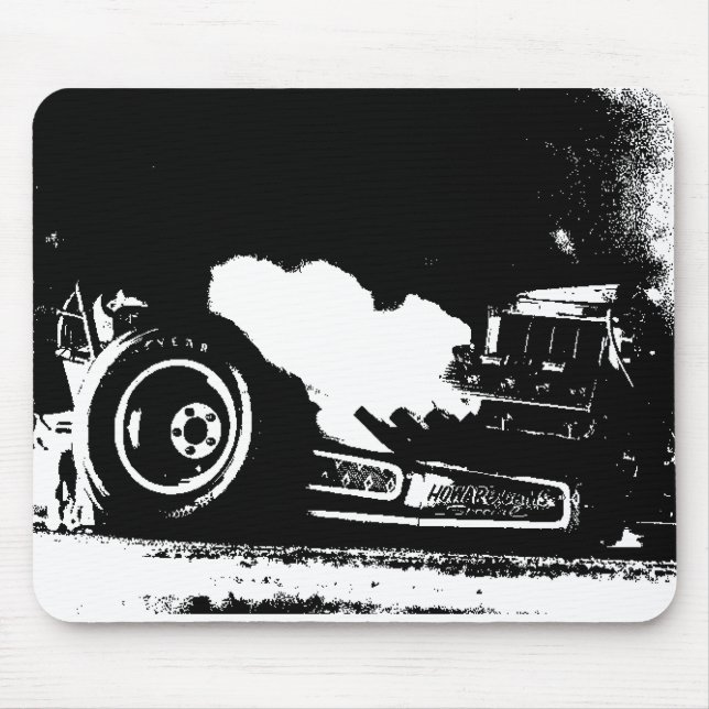 Top Fuel Dragster Mouse Pad (Front)