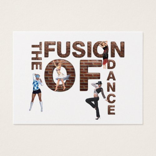TOP Fusion of Dance Business Card