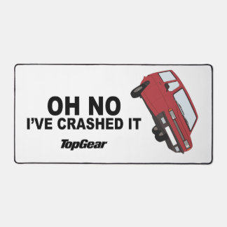 Top Gear Reliant Robin Oh No I've Crashed It Desk Mat