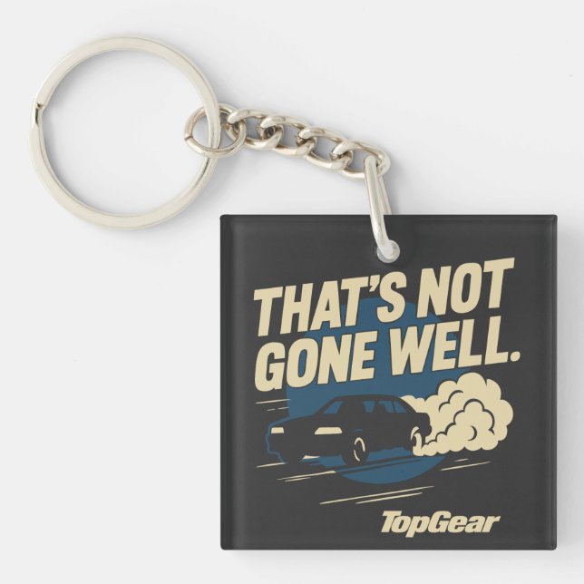 Top Gear That's Not Gone Well Keychain (Front)