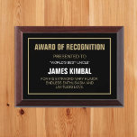 TOP Gift! Best UNCLE Award plaque<br><div class="desc">Give him an award he will cherish!</div>