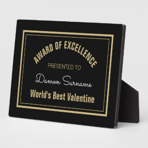 Top Gift! Best Valentine tabletop plaque