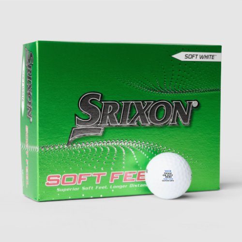 Top Gift Idea  Personalized Srixon Soft Feel  Golf Balls