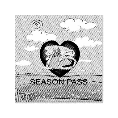 TOP Golf 18 Season Pass Self_inking Stamp