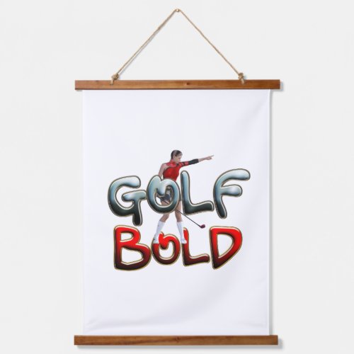 TOP Golf Bold Hanging Tapestry