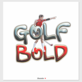 TOP Golf Bold Sticker