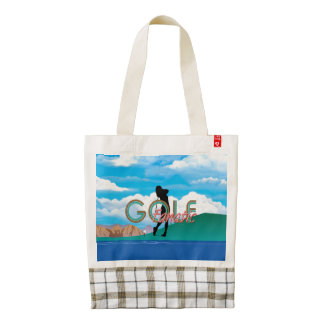 TOP Golf Fanatic Zazzle HEART Tote Bag